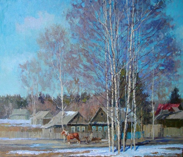 Весной в русской глубинке