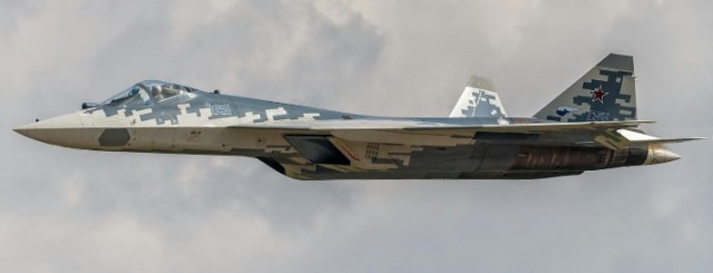Супер короткая посадка Су-57