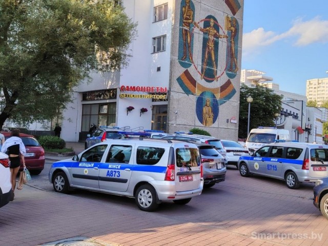 В Минске ограбили ювелирный магазин на главном проспекте