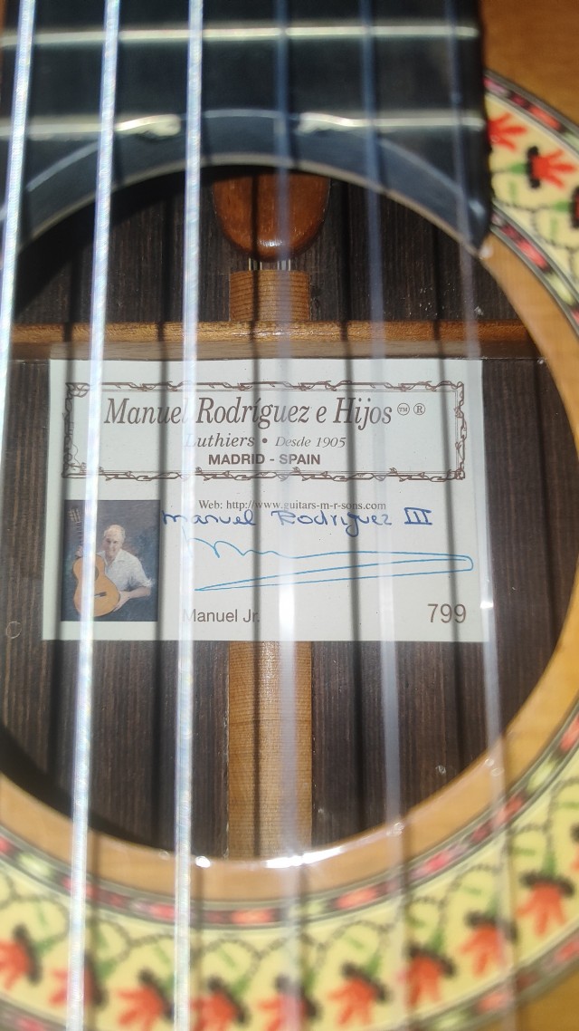 Гитара Классическая Мастеровая Manuel Rodriguez JR