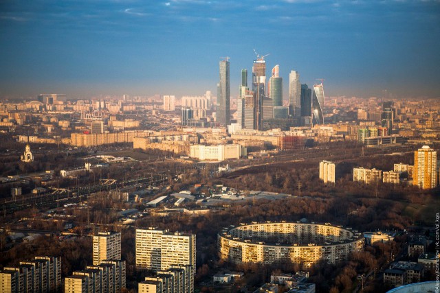 Московский 'Бублик' или история круглого дома