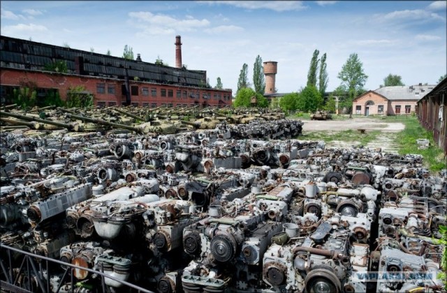 Бронетанковый завод г. Харькова.