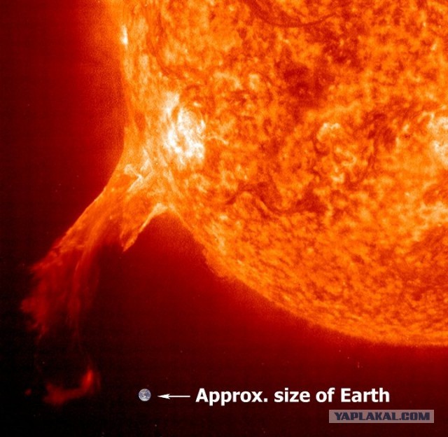 NASA опубликовало видео «коронального дождя»