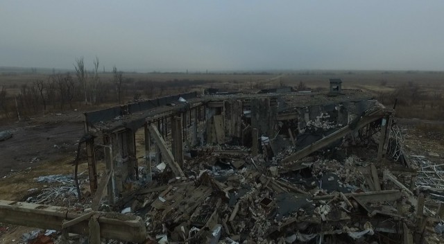 Поездка на руины Донецкого аэропорта. Декабрь 2015