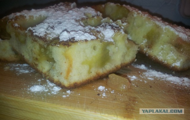 Пирог из Ревеня / кулинарный  этюд