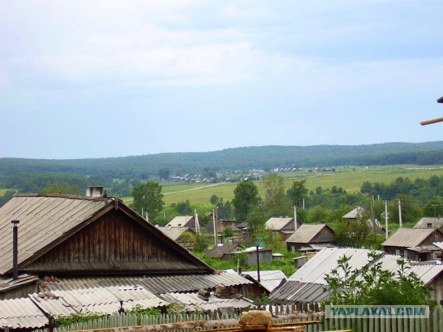 Мой родной сибирский поселок