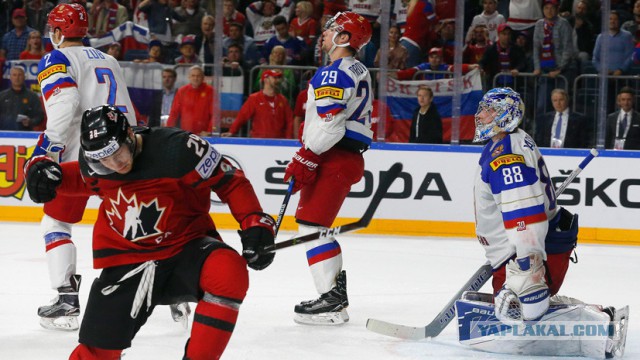 Сборная России проиграла Канаде в полуфинале чемпионата мира по хоккею