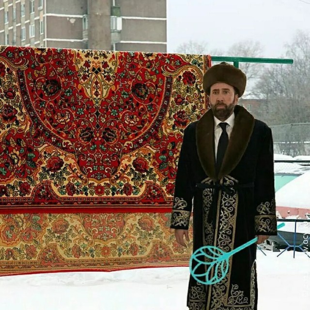 Николас кейдж в казахстане
