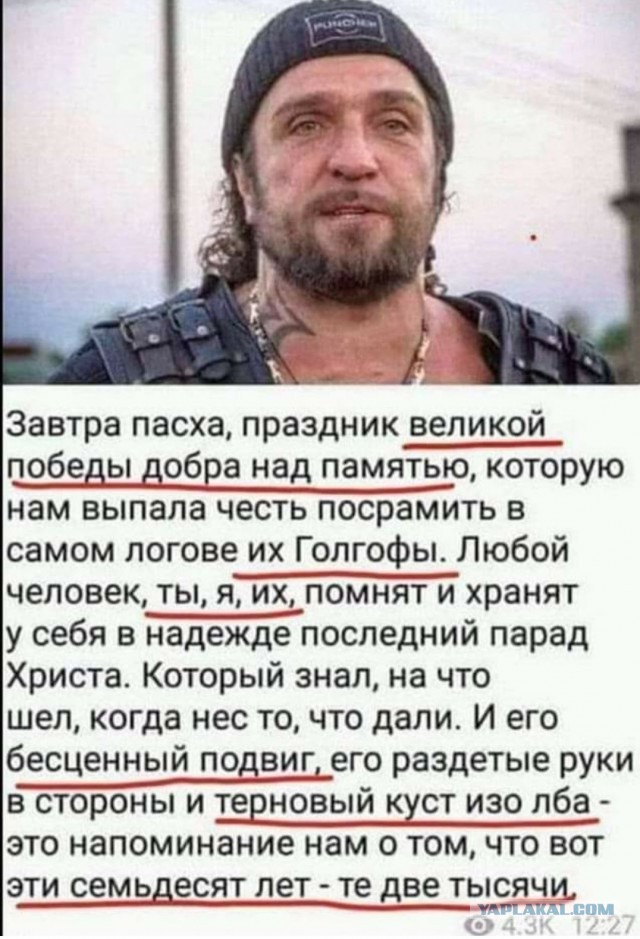 С праздником великой Пасхи!