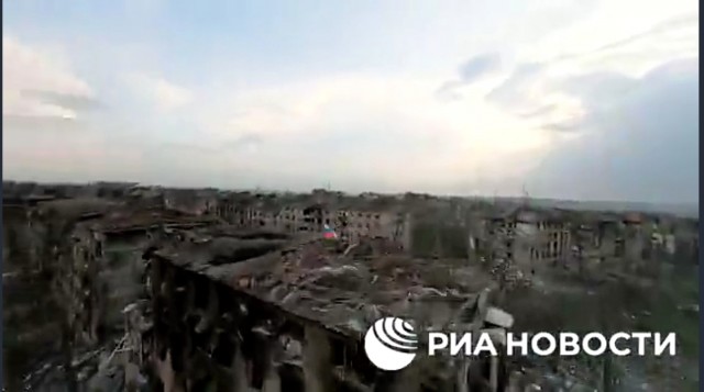 Опубликовано новое видео из освобожденного Артемовска