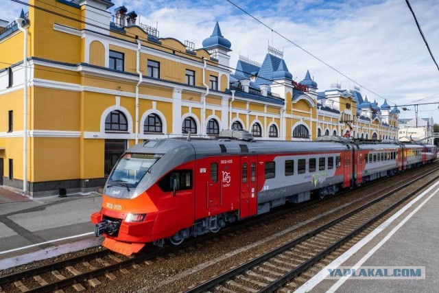 Российский электропоезд «Иволга 3.0», способный разгоняться до 160 км/ч, совершил первый рейс
