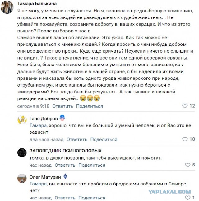 Зооэкстремисты на митинге призывают к самосуду, отрубанию рук, повешеньям и расчленениям