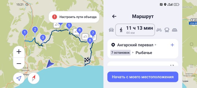 Осень в Крыму