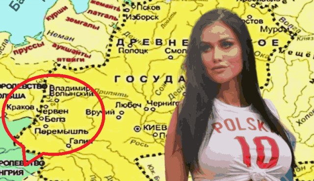 Какие древнерусские города забрала себе Польша?