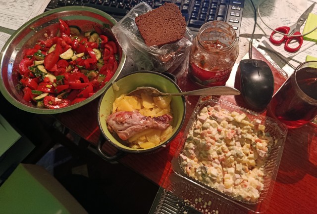 Пока мы отмечали Новый Год дома