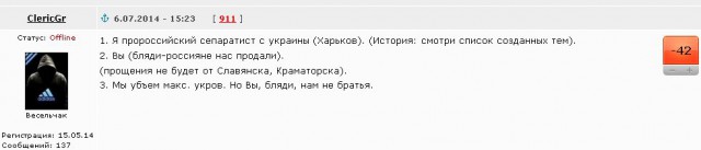 Официальная позиция РФ устами МИДа