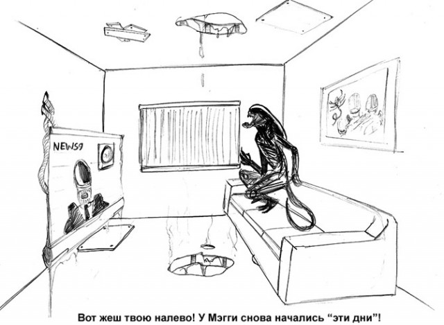 Свои дома сидят, телевизор смотрят...