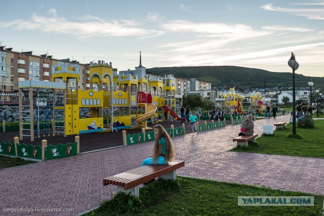 Магадан, старые и новые фотки