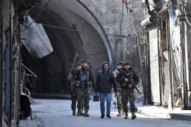 Сирийский город Алеппо до начала войны и сейчас