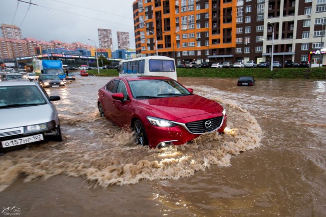 Потоп в Уфе 4 сентября