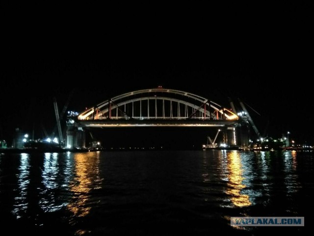 Крымский мост 19.10.2017