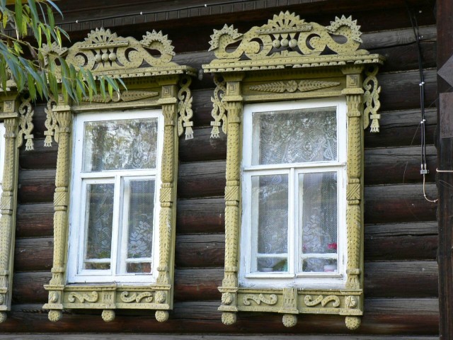 г.Семёнов. Наличники на окна (82 фото)