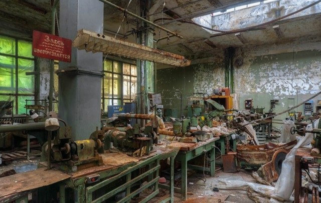 Заброшенный велосипедный завод имени Фрунзе - ЗИФ