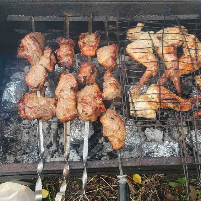 Огонь и мясо