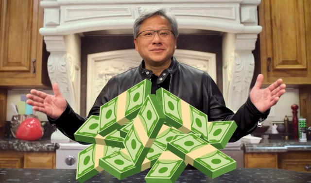 Стоимость Nvidia достигла почти 4 триллионов долларов