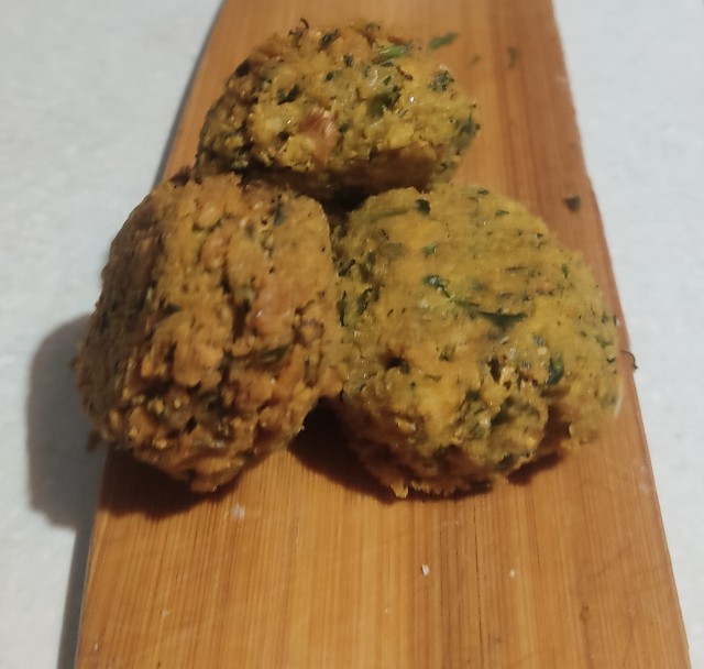 Еврейские гороховые котлетки