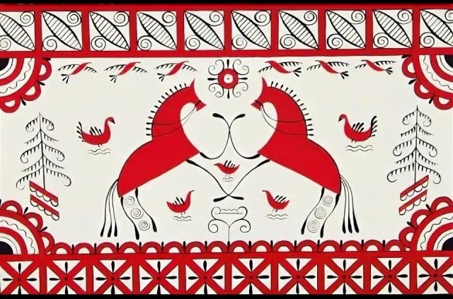 Изучаем русские народные промыслы с человеком-пауком