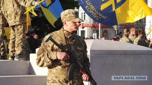 Комбат «Азова» пообещал захватить Донбасс и Крым