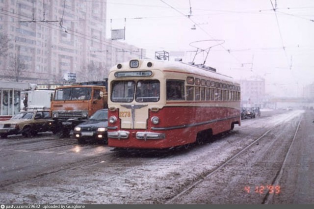 Прогулка по Москве 1999 года