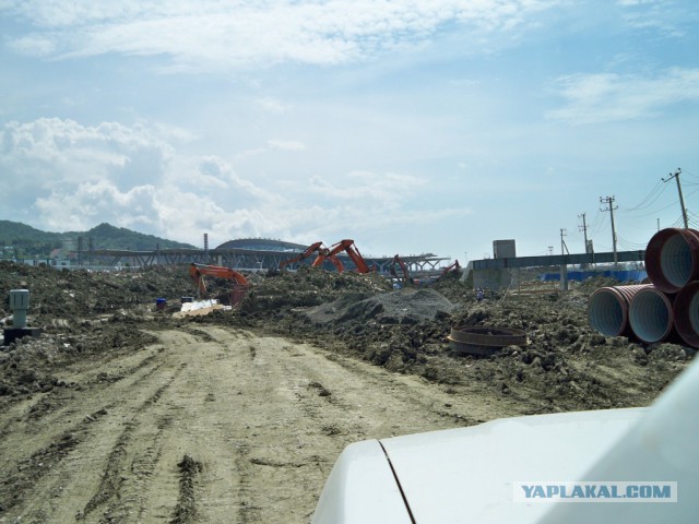 Фото строительства объектов в Сочи