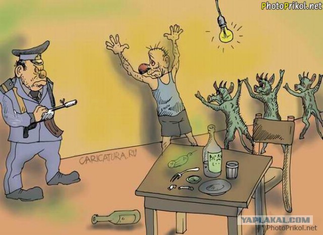 Как выглядит белая горячка со стороны