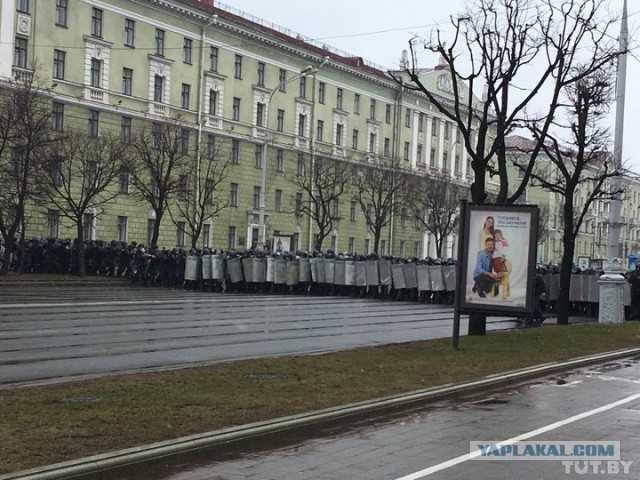 День Воли в Минске.  Власти напуганы