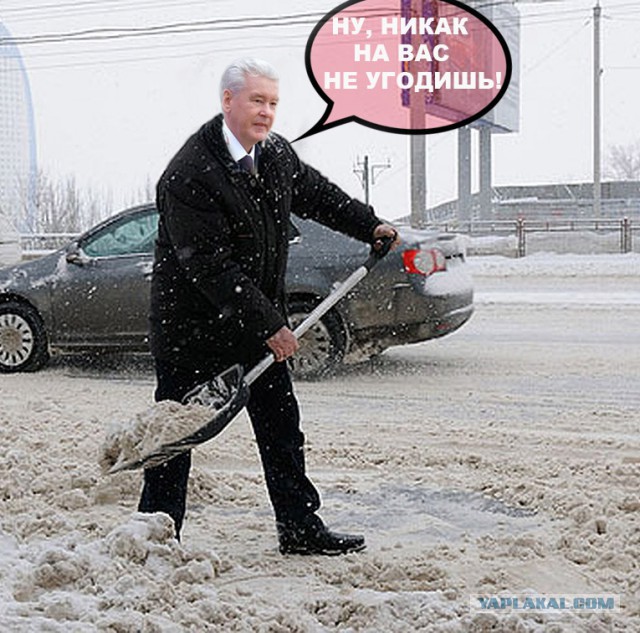 Снежные люди Сергея Собянина