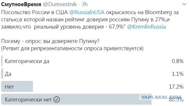 Если не Путин... Политоты пост