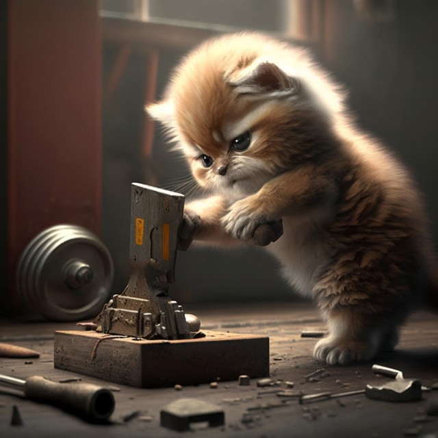 Коты-работяги