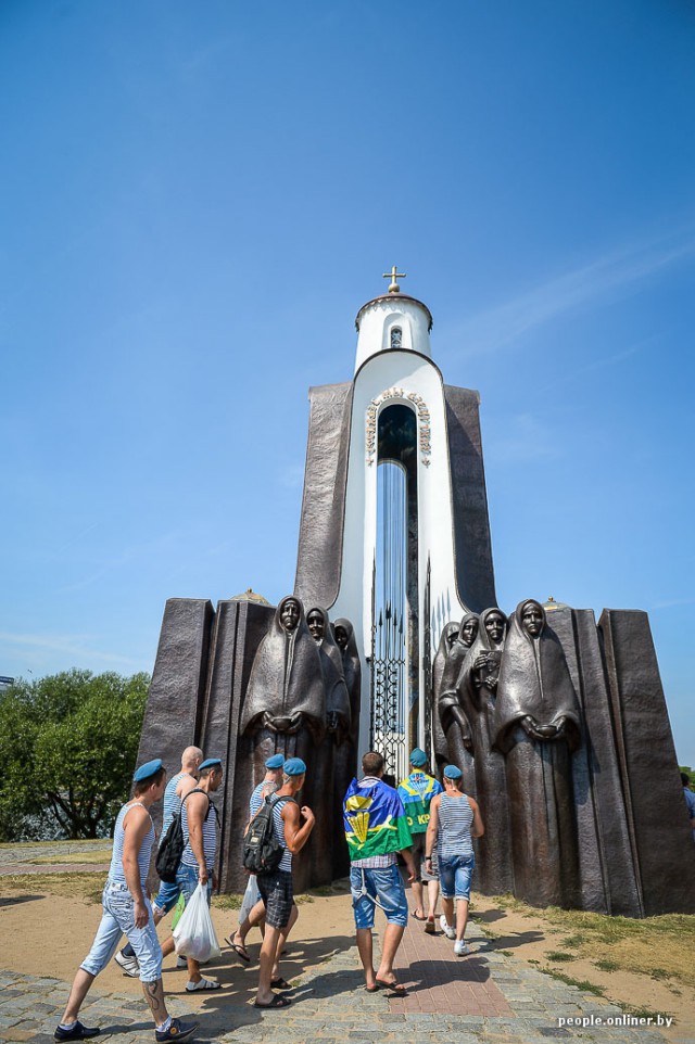 День ВДВ в Минске.