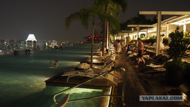 Сингапур. Гостиница "Марина Бэй"