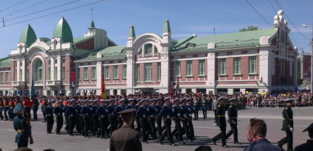 Парад Победы в Новосибирске