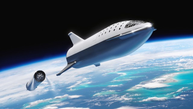 Илон Маск показал первое фото Starship — корабля для межпланетных путешествий SpaceX