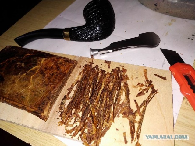 Пачка сигарет из натурального развесного табака стоит всего 36 рублей.