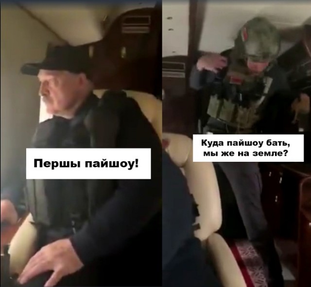 Лукашенко с автоматом. С кем воевать собрался?