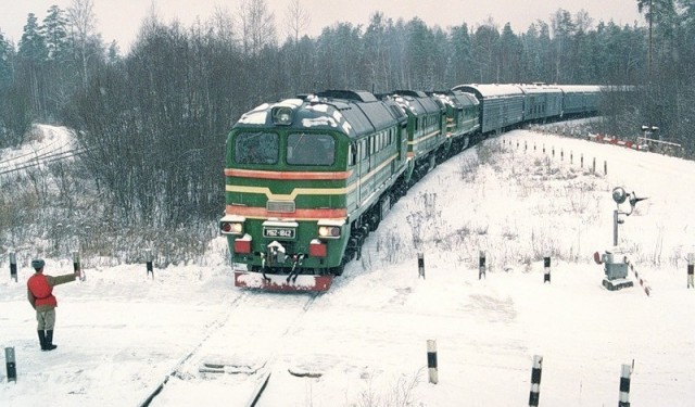 Тепловоз М62 или попросту Машка