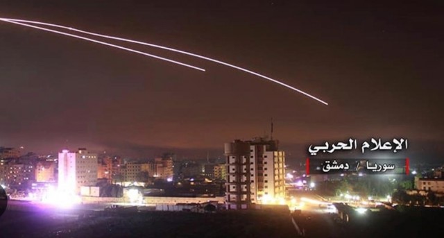 Истребители ВВС Израиля нанесли удар по аэропорту Алеппо