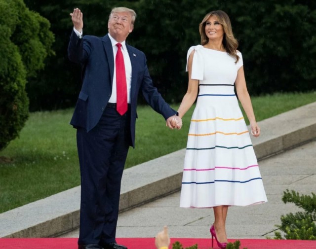 Меланья Трамп до знакомства с мужем. Реакция Трампа на скандальные фото