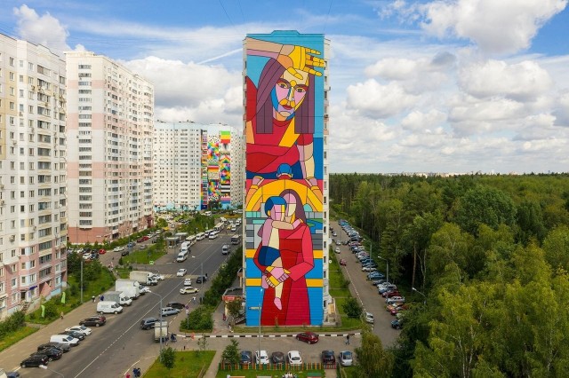 Муралы в Балашихе