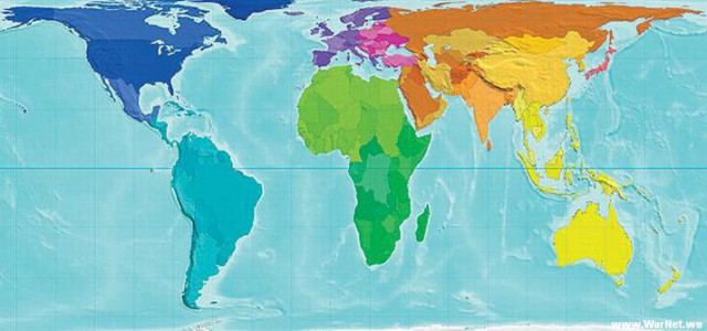 Как карты искажают размеры стран и объектов